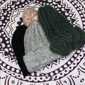 3 beanies